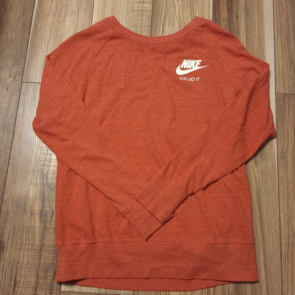 Nike Orange/Red Sweatshirt